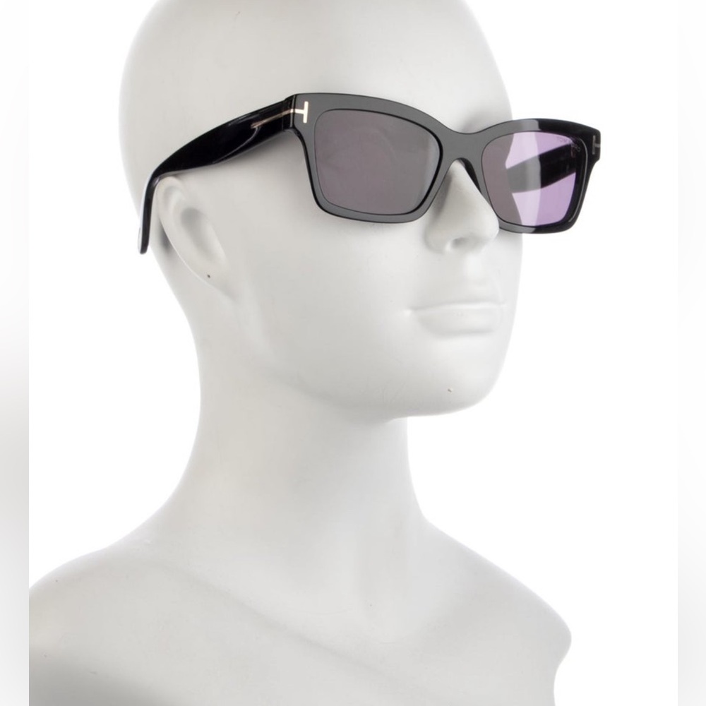 Pre-owned Tom Ford Polarized Wayfarer Sunglasses With Box